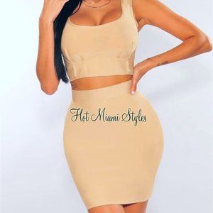 NWT NUDE BANDAGE form fitting  SKIRT sz small